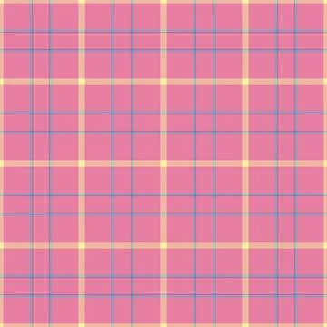 Canvas tartan pattern vector, cute seamless background check. Flooring text.. Stock Illustration