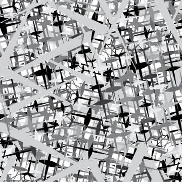 Canvas texture diagonal pattern in shades of gray Stock Illustration