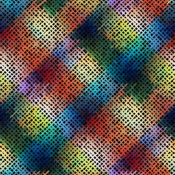 Canvas texture pattern Illustrazione stock
