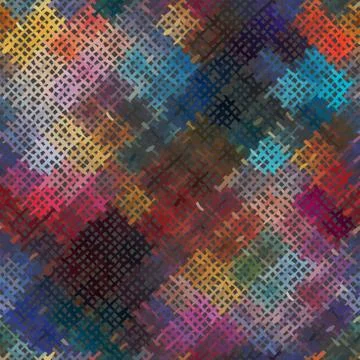 Canvas texture pattern Stock Illustration
