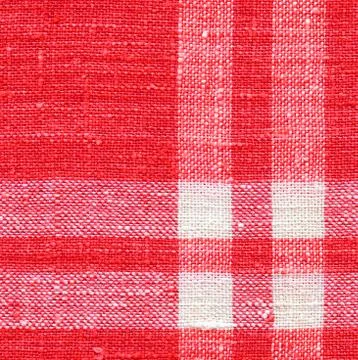 Canvas Texture. Red and White Color Stock Illustration