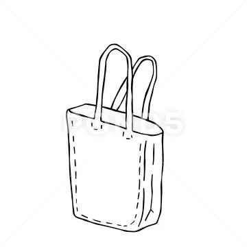 Duffel Bag Outline Bundle,Clip Art Stock Vector | Adobe Stock