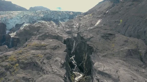 Canyon Aerial View Stock Footage 112703223
