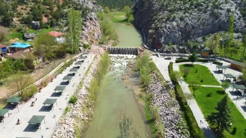 Canyon and Dam 動画素材 247954776