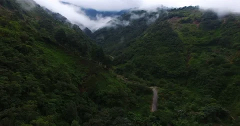 Canyon and Waterfall Stock-Footage 61737444