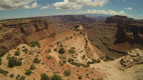 Canyon Butte Flyover Stock Footage 40612432