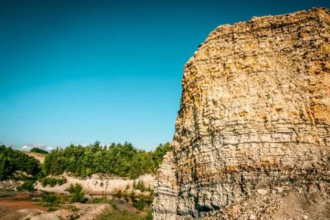 Canyon cliff Stock Photos