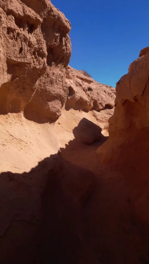 Canyon / Crater Stock Footage 277331075