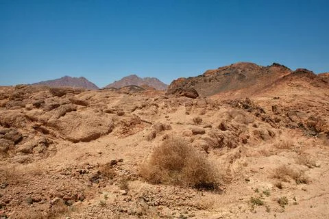  canyon in egypt Stock Photos