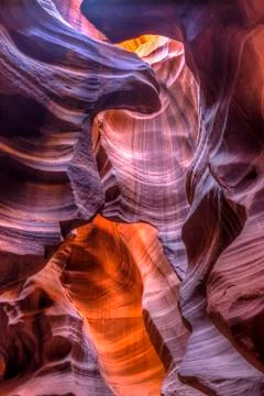 Canyon of Fire Stock Photos