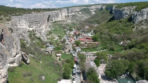 Canyon Fly-By Video stock 139393336