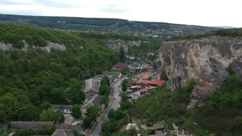 Canyon Fly-by Video stock 139393996