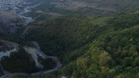 Canyon Stock Footage 125137214