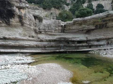 Canyon Gorropu Stock Photos