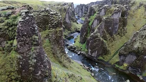 Canyon Iceland Stock Footage 333269210