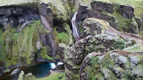 Canyon Iceland Stock Footage 333270783