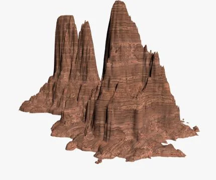 Canyon Stock Illustration