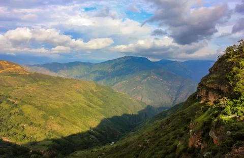 Canyon landscape Stock Photos