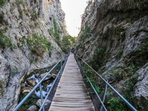 Canyon landscape Stock Photos