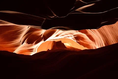 Canyon Lights Stock Photos