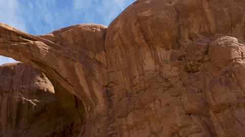 A canyon with a mountain in the background Stock-Footage 155584268