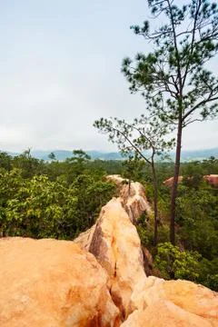 Canyon in Pai Stock Photos