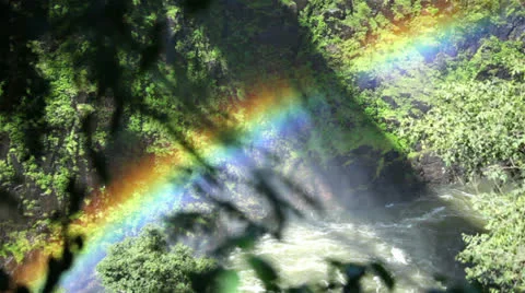 Canyon Rainbow 03 HD Video stock 24601553