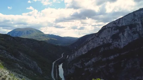 Canyon reveal Stock Footage 248257369