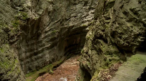 Canyon with River Stock Footage 24581729