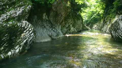 Canyon river 库存影片 112667737