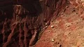 Canyon Road Aerial Shot of Southwest USA Rock Foramtion 4k or 4k+ Resolution