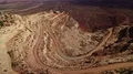 Canyon Road Aerial Shot of Southwest Highway and Cliff USA 4k or 4k+ Resolution