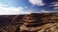 Canyon Road Aerial Shot of Southwest Highway and Cliff USA 4k or 4k+ Resolution