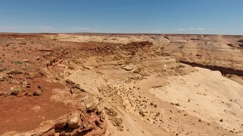 Canyon slide flight Video stock 91830202