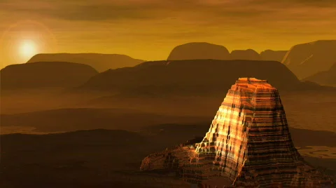 Canyon Sun Loop Video stock 519086