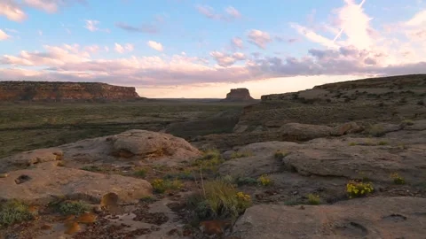 Canyon at Sunset Video stock 136771670