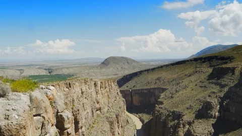 Canyon Time Lapse Stock Footage 98762890