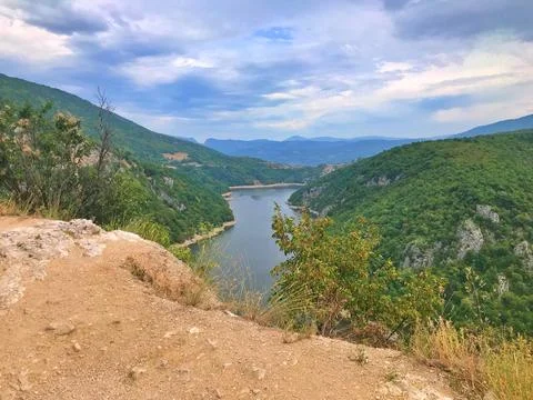 Canyon Vrbas - river Stock Photos