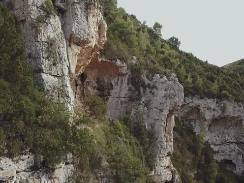 Canyon Walls Slow Move 스톡 동영상 80692267