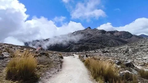 Canyoning at the Dangerous Waterfall in Chile Stock-Footage 339985875