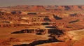 Canyonlands 26 Zoom In Island in the Sky Green River Overlook Utah USA HD Footage
