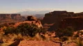 Canyonlands 44 Tilt Up Island in the Sky Shafer Canyon Utah USA HD Footage