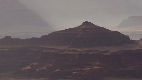 Canyonlands mesa. 4K Video stock 77448942