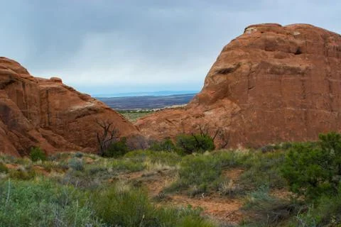The Canyons cliff Stock Photos