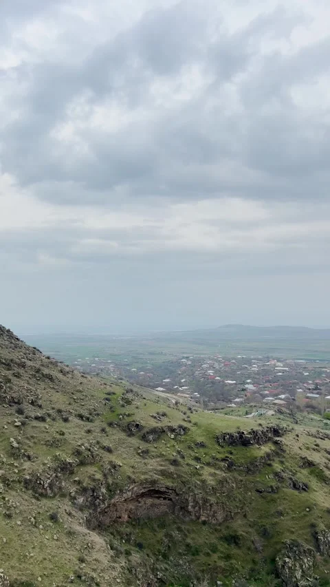 Canyons landscape,  Mountain scenery in spring Stock Footage 271371204