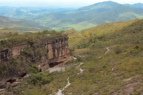 Canyons / Rockfaces  in Brazil - Ibitipoca Stock Photos
