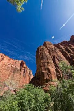Canyons in the State of Utah Foto stock