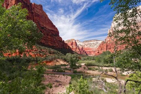 Canyons in the State of Utah Stock Photos