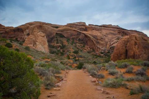 The Canyons Trail Stock Photos