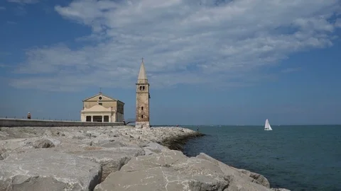 Caorle barchetta 01 스톡 동영상 91368375